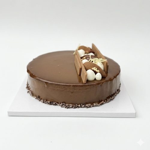Csoki mousse torta 12 szeletes